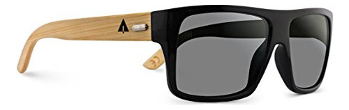 Treehut Ebony Stylish Wood Frame Sunglasses - Temples 42zkt