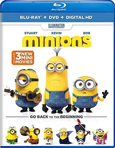 Minions (blu-ray + Dvd + Digital Hd)