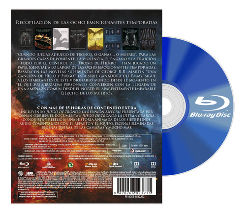 Pack Bluray Game Of Thrones