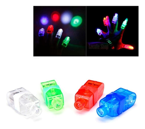 48 Anillos Luminosos Luz Led Varios Colores Neon Fiesta