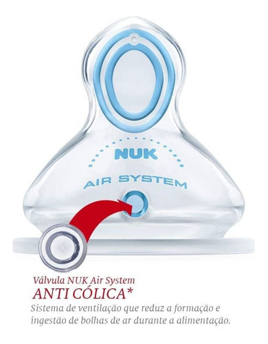 Bicos First Choice Advanced Tam.1 (0-6m) 4 Unid - Nuk