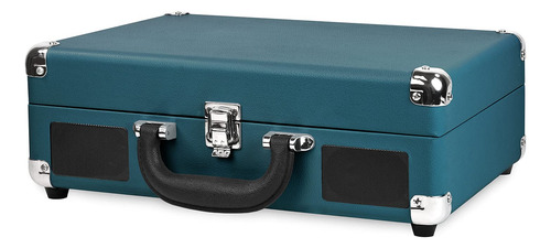 Tocadiscos Victrola Vintage De 3 Velocidades Bluetooth Blue