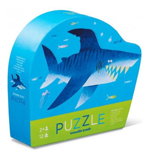 Libro 12 Mini Puzzle Shark City
