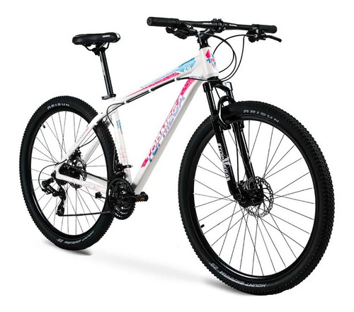 Bicicleta Mtb Topmega Sunshine R29 21v Shimano Blanco