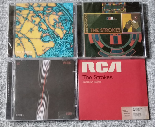 4 Cd The Strokes - Room, First, Comedown Y Is This It Nuevos