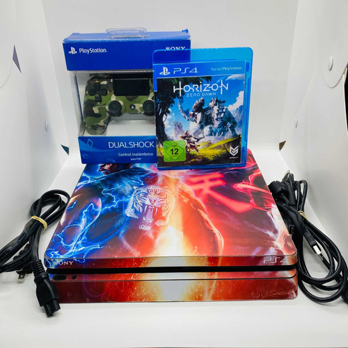 Ps4 Slim 500gb Seminuevo Garantía 6meses 22juegos+3mesesplus