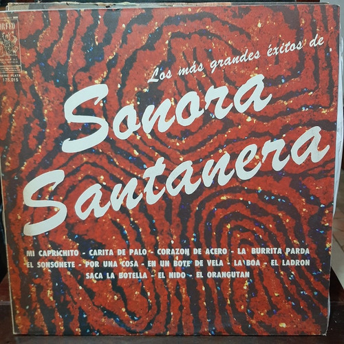 Vinilo Sonora Santanera Homonimo Rt C5