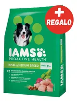 Comprar Iams Perro Adulto Raza Peq\u002Fmed Pollo X 15kg - Happy Tails