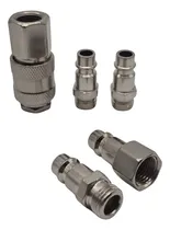Comprar Set 5 Piezas Acoples Rapido Kit Completo Para Compresor 1\u002F4 