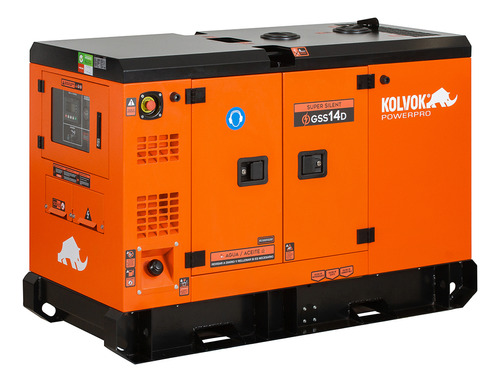 Generador Mono Gss14d 12kva Diesel Kolvok