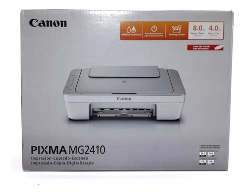Impresora Multifuncional Canon Pixma Mg2410/ Copia,escanea | Envío gratis