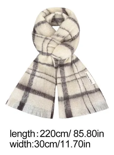 Scarf Plaid Warm And Cold Resistant Scarf Couple Shawl New