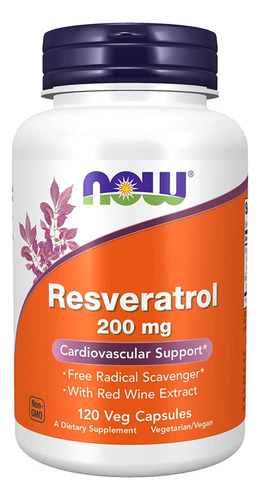 Suplemento Resveratrol Natural 200 - Unidad a $1974