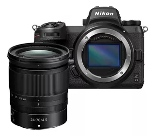 Câmera Nikon Z7 Ii Fullframe 45.7mp 4k60 + Lente 24-70mm F/4