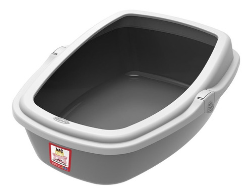 Bandeja Sanitaria Grande Para Gato Wc King 57x41x21