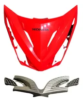 Comprar Frente Pechera Honda Wave 110 S Rojo + Parrilla Paperino