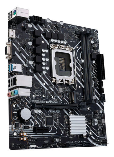 Tarjeta Madre Asus Prime H610m-k Intel 1700 Ddr4 Micro Atx