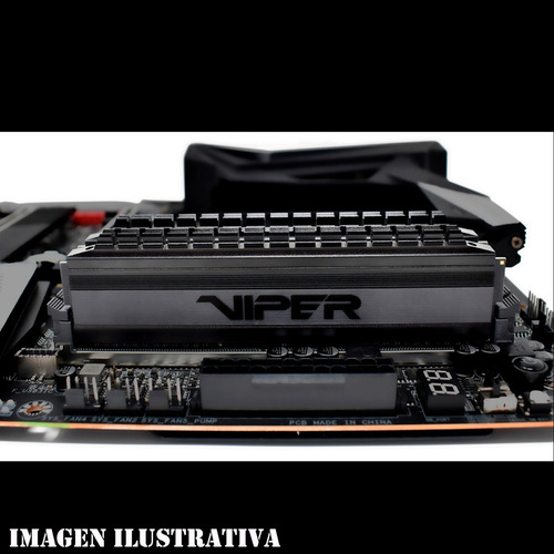 Memoria Ram Ddr4 16gb 3200mhz Patriot Viper 4 Blackout 2x8gb