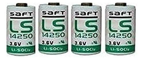 Baterías De Litio Saft 1 / 2aa (3,6 V Y 1200 Mah), Paquete D