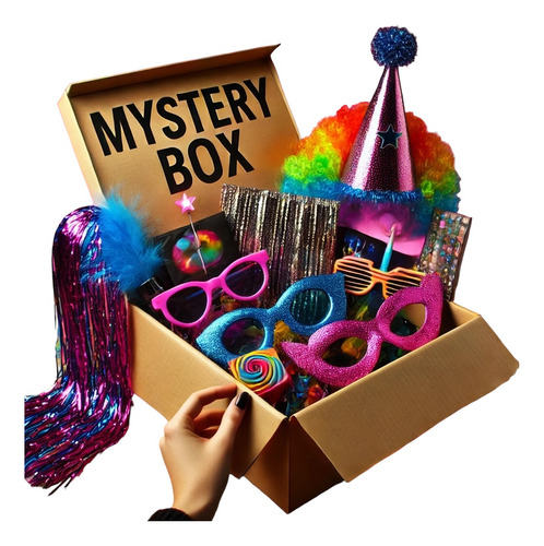 Caja Misteriosa Para Fiestas Decoracion Y Batucada