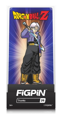 Figpin - Dragon Ball Z #26 - Trunks Pin Esmaltado De Persona