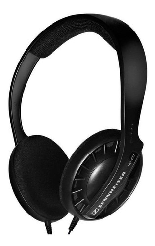 Audífonos Sennheiser Audio HD 407 HD407 negro con luz  negro