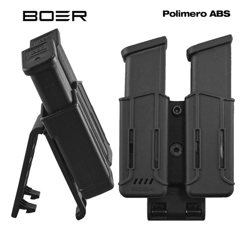 Funda Pistolera Boer Nivel2 Bersa Porta Cargador Doble Univ