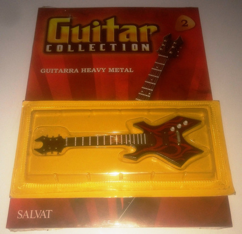 Guitar Collection Salvat Nº 2 Guitarra Heavy Metal Fascículo