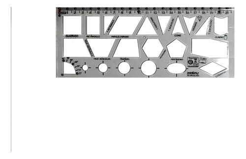 Gabarito De Formas Geometricas Adaptado Braille Baixa Visão
