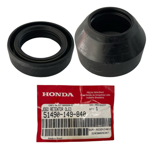 Retentor Garfo Dianteiro Cg 125 2009 Até 2013 Original Honda