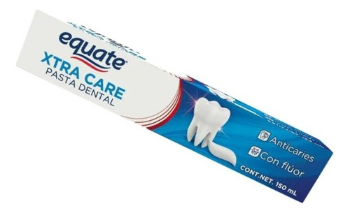 5 Pzas Pasta Dental Equate Xtra Care 150 Ml