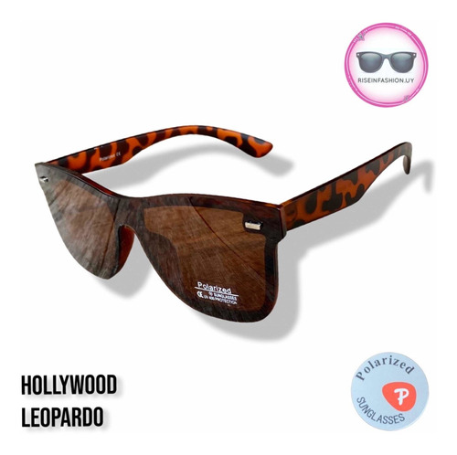 Lentes De Sol Hollywood Leopardo Polarizado Rise In Fashion