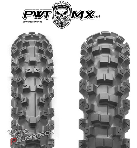 Imagen 3 de 6 de Juego Cubierta Dunlop Mx53 80 / 100 - 21 Y 110 / 90 - 19