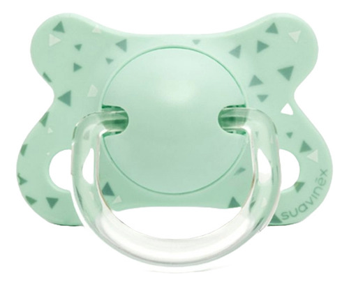 Chupones Anatomicos Silicon -2 A 4 Meses 2pzas Suavinex Color Verde Claro