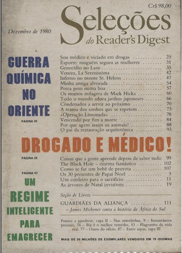 Seleções Do Readers Digest  Ano 1980  Dezembro