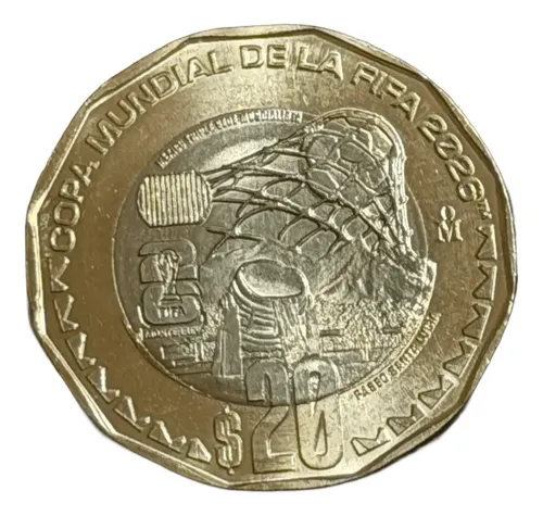 3 Monedas Conmemorativas Mundial Fifa 2026 Cdmx Mty Gdl | Meses sin interés