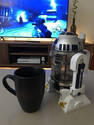 Para Mini Cafetera Casera Star Wars R2d2 Robot