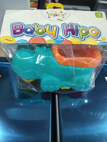 Cocodrilo/hipopotamo Bolsa Baby Hipo Maral - Aj Hogar