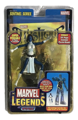 Toybiz Marvel Legends Series 10 2005 Mystique Sentinel Baf