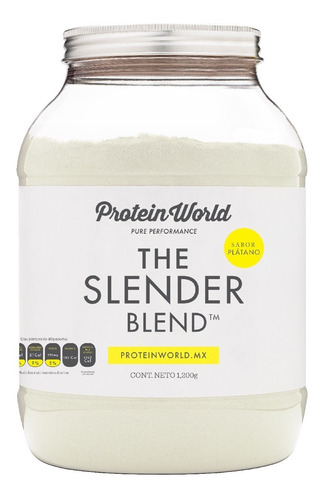 Imagen 1 de 8 de Proteína Slender Blend 1200g Varios Sabores