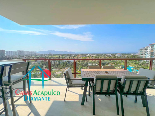 Cad La Isla Emerald F8. Terraza Con Vista A Las Áreas Comunes