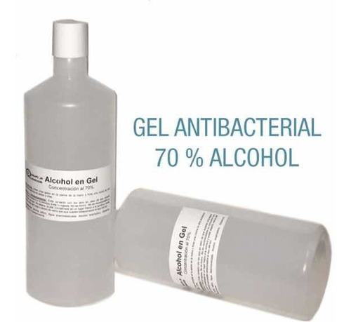Gel Antibacterial 70% Alcohol.