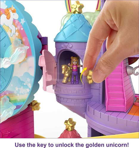 Polly Pocket Micro Polly Parque Tematico Diversiones Rainbow