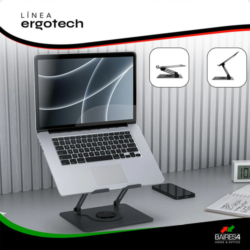 Soporte Notebook Base Portatil Regulable Premium Baires4