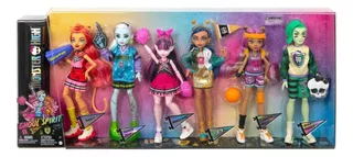 Monster High Ghoul Spirit Set De 6 Muñecas Bunny Toys