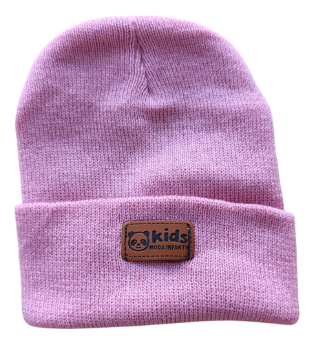 Gorro De Lana Para Bebe Gorrito Invierno Bebe Rosa Oscuro Dolly 6 Unico Lana Cashmilon
