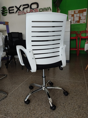 Silla Ejecutiva De Oficina Ergonomica Asturias Blanca