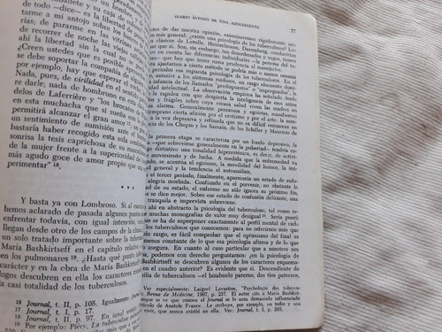 Imagen 6 de 7 de Diario Intimo De Una Adolescente Anibal Ponce Asbe