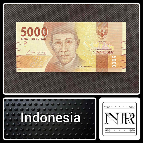 Indonesia - 5000 Rupias - Año 2016 - P #156 