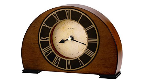 Bulova B7340 Tremont Reloj Acabado En Nogal Antiguo